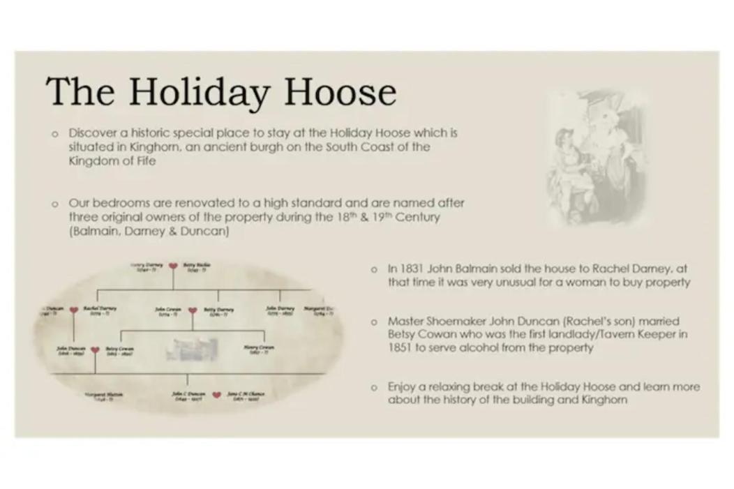 The Holiday Hoose Kinghorn Luaran gambar